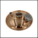 95L NANO Domed Copper Lid, Clamp & Seal - 2.0 Pro Model with Viewing Port