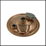50L NANO Domed Copper Lid, Clamp & Seal - 2.0 Pro Model with Viewing Port