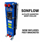 SonFlow 26 Plate Gasketed Wort Chiller: Now Comes With Feet