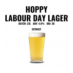 Hoppy Labour Day Lager - Extract Recipe Pack
