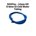 1m PeakStill/StillFlex Condenser Water Feed Tubing: Blue 12mm OD & 8mm ID
