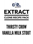 THIRSTY CROW VANILLA MILK STOUT - Clone Extract Recipe