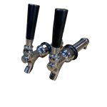 Auto Close Long Shank Beer Taps 90mm x 2