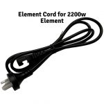2200w Element & 10amp PID SSR Controller Power Cord