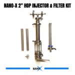 NANO-X 2" Hop Injector / Hot Side Filter / Cold Side Filter