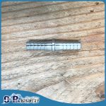 Stainless Tube Joiner: 6mm to 6mm Barbs