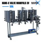 NANO-X 125L Valve Manifold 3V: Includes Flexi Filter & 17 Plate Gasketed Wort Chiller: Coming Soon