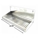 30cm 304 Stainless Steel Wall Mounted Drip Tray