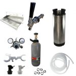 Complete Kegging Pack for 1 Tap  with a New 19lt Keg