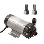 25W Magnetic Drive Wort Pump with 13mm Barbed Fittings