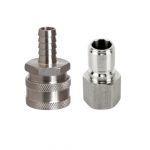 SS 1/2" Quick Disconnect Fittings for Magnetic Drive Pumps