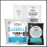 Still Spirits Turbo 8 Yeast, Turbo Clear and Carbon Pack