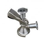 304SS A-Type Keg Coupler with 1.5" Tri Clover (Keg Washer Coupler)