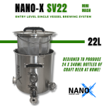 NANO-X SV22 - Mini Mash Brew System
