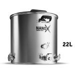 22L NANO-X Brew Kettle: Single 2" Element Port: Stock Clearance