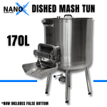 NANO-X 170L Dished Vessel Mash Tun
