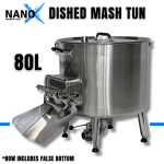 NANO-X 80L Dished Vessel Mash Tun (Short)