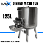 NANO-X 125L Dished Vessel Mash Tun