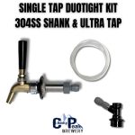 Single Tap Duotight Kit 304SS Shank with Ultra Tap