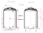 NANO - X 200L Jacketed Distilling/Wort Boiler NEW ARRIVAL LATE JUNE 2024