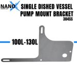 NANO-X 100L to 130L Single Vessel Pump Plate